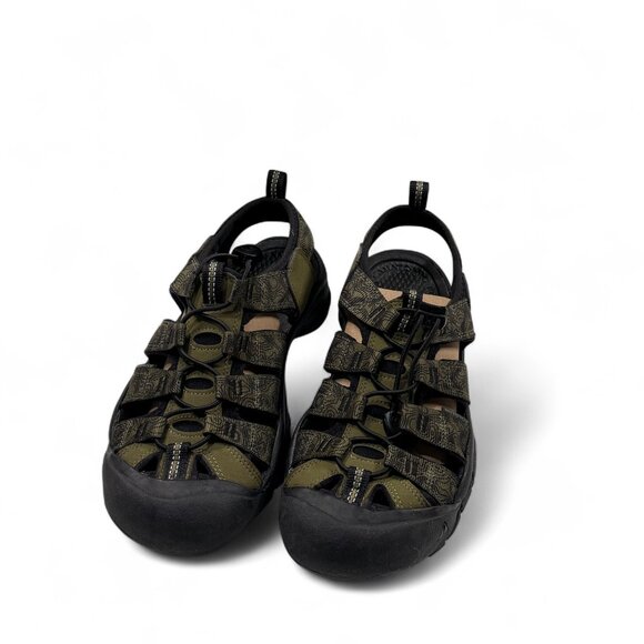 Keen Newport H2 Sandals Mens Size 8 – Olive Black – NEW‎ in Box